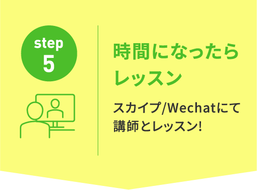 時間になったらレッスン